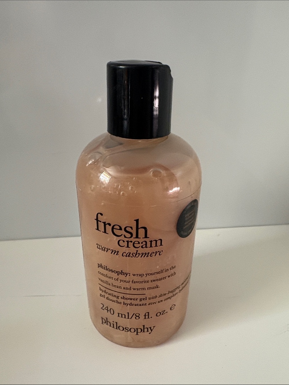 Philosophy Fresh Cream Warm Cashmere Shower Gel - Cream & Black